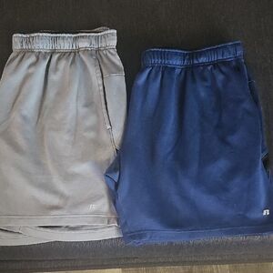 Men's‎ Blue and Gray Shorts
